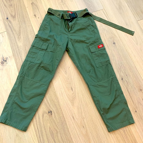Dickies Pants - Dickies utilities green cargo pants